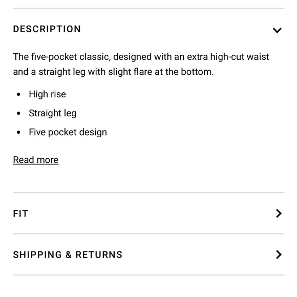 **LAST CHANCE** WeWoreWhat Brown Jeans - Size 24 - Picture 7 of 8